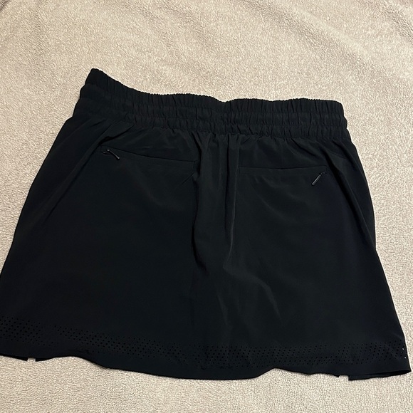 Athleta Black Drawstring Skirt - Size 10 - Picture 5 of 5